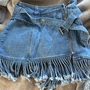 Jean skirt